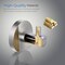Kibi Circular Bathroom Towel & Robe Hook KBA1401BN - alternate 4